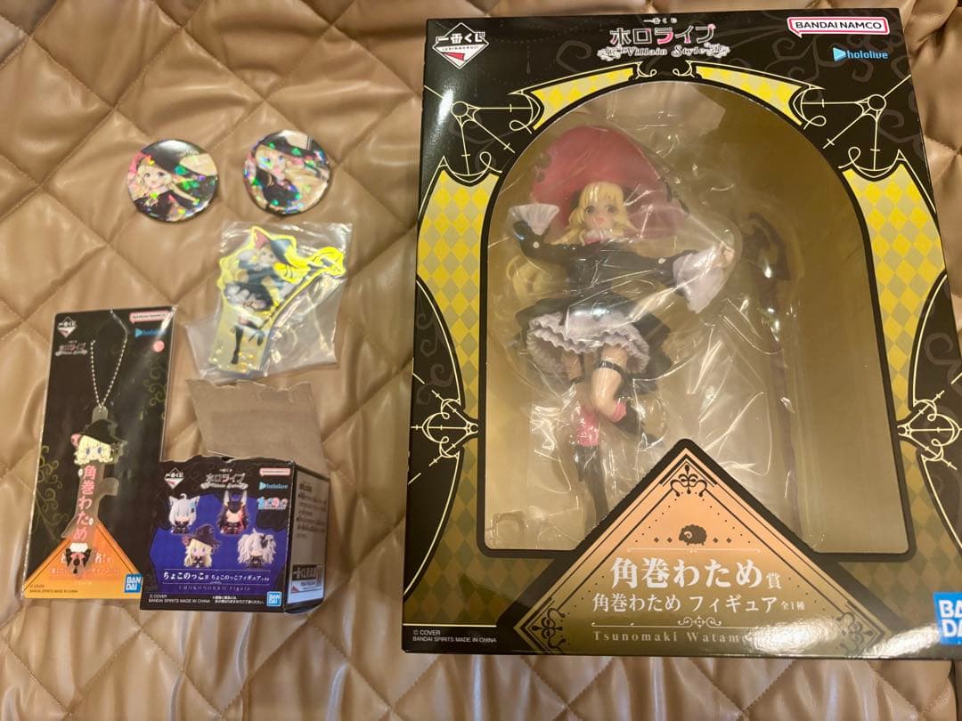 角巻わため フィギュア他 5点セット ホロライブ 一番くじ