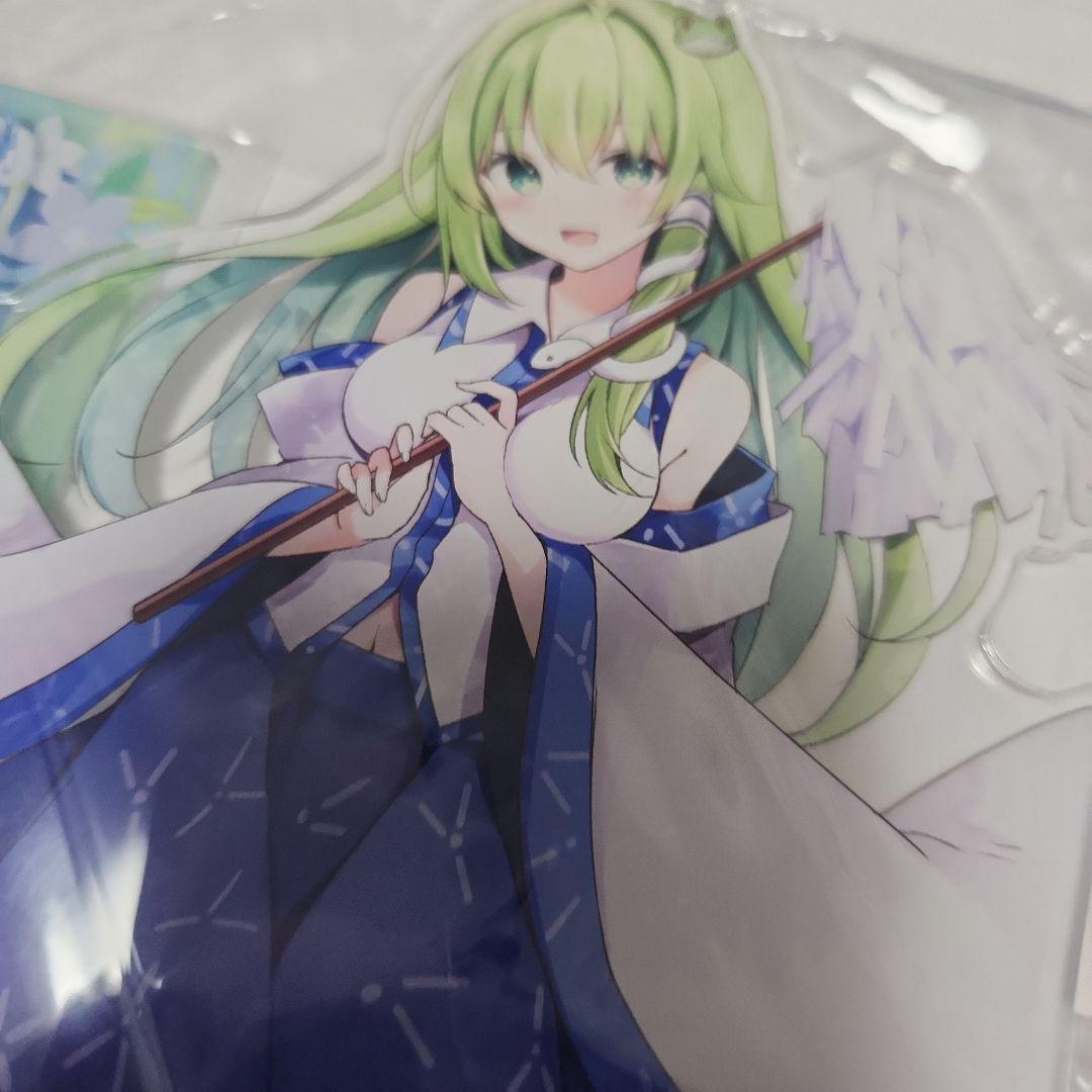 東方Project 缶バッジくじ BIGアクリルスタンド 東風谷 早苗 未開封