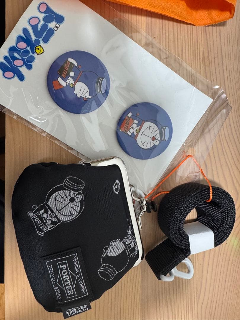 ドラえもん ポーターコラボ　ガマ口財布 porter