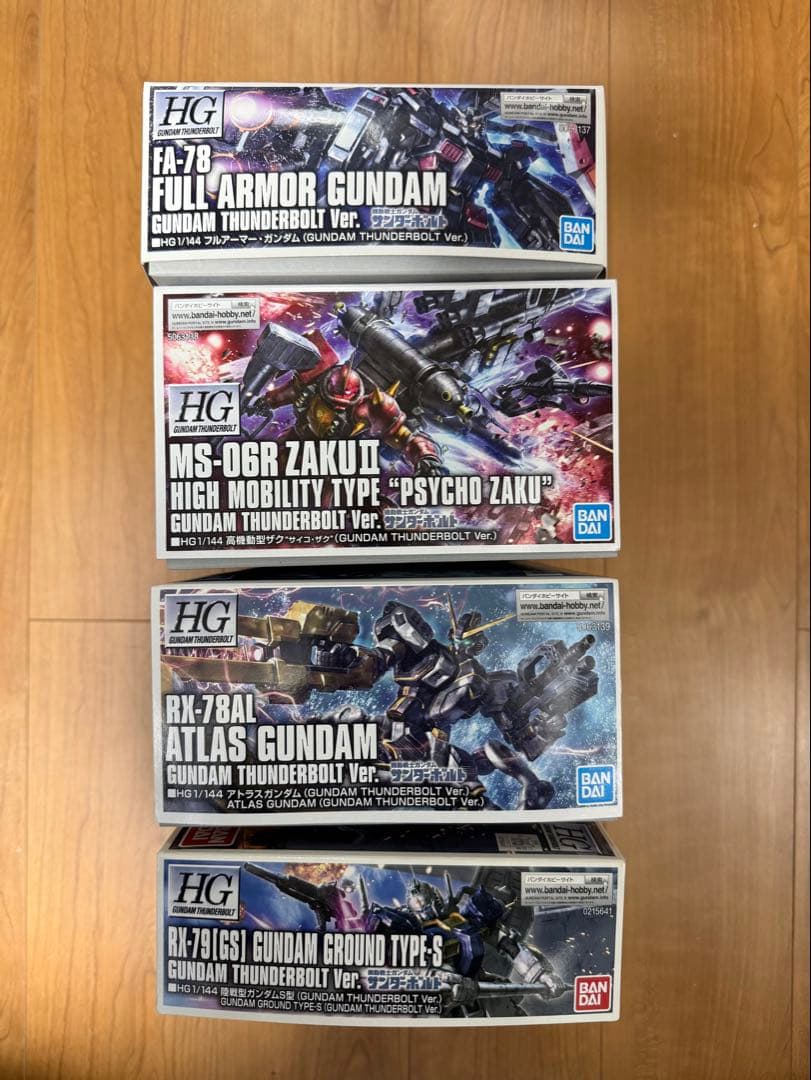 Y*i様 HGサンダーボルトセット FAガンダム サイコザク アトラス 陸戦型