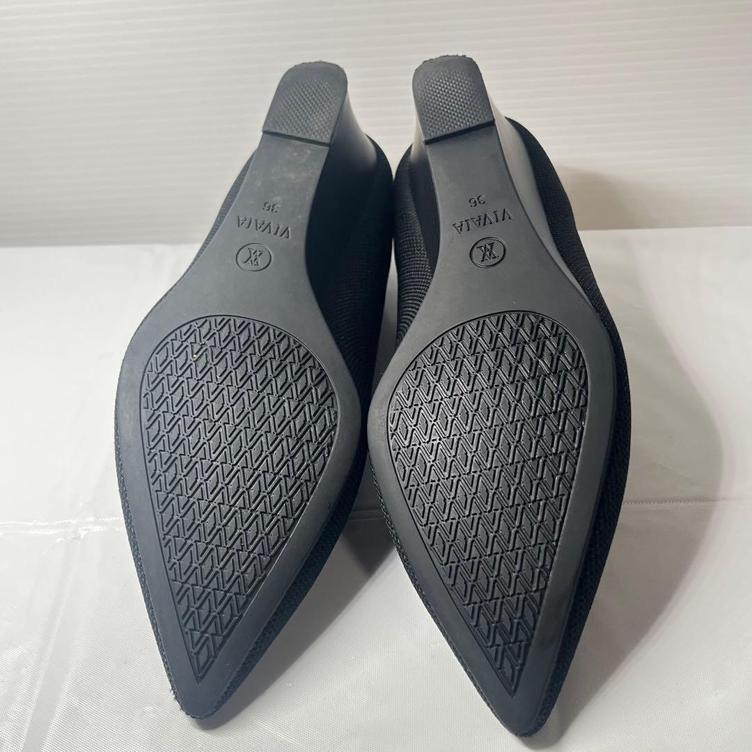 美品】Vivaia ウェッジソール ポインテッドトゥ 36(23㎝)