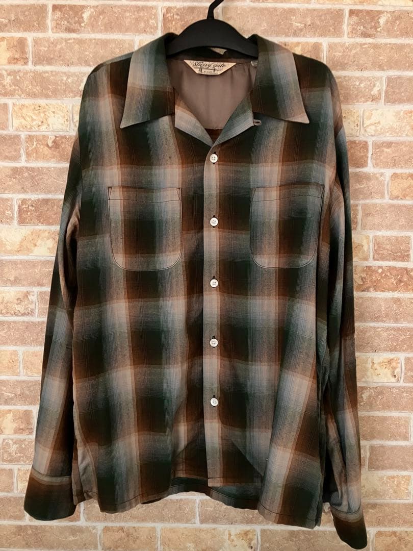 JERADO Starry gate オンブレチェック　レーヨンシャツ 全2色【JELADO”STARRY GATE”/ジェラード”スターリーゲート”】2024SS