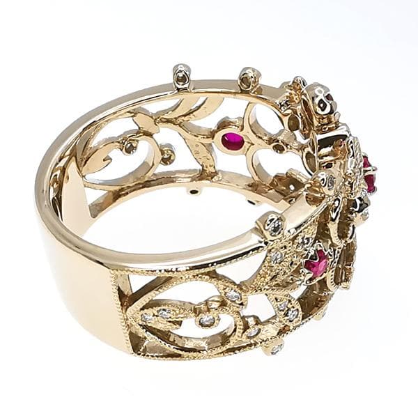 yoshinob アベリ AbHeri ルビー ダイヤモンド リング ☆ - メルカリ