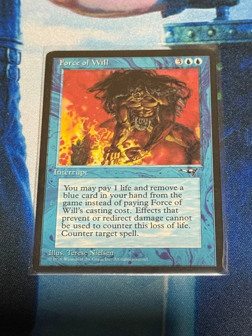 Force of Will 意思の力　1枚　マジックザギャザリング Foil】《意志の力/Force of Will》[EMA] 青R | 日本最大級 MTG通販