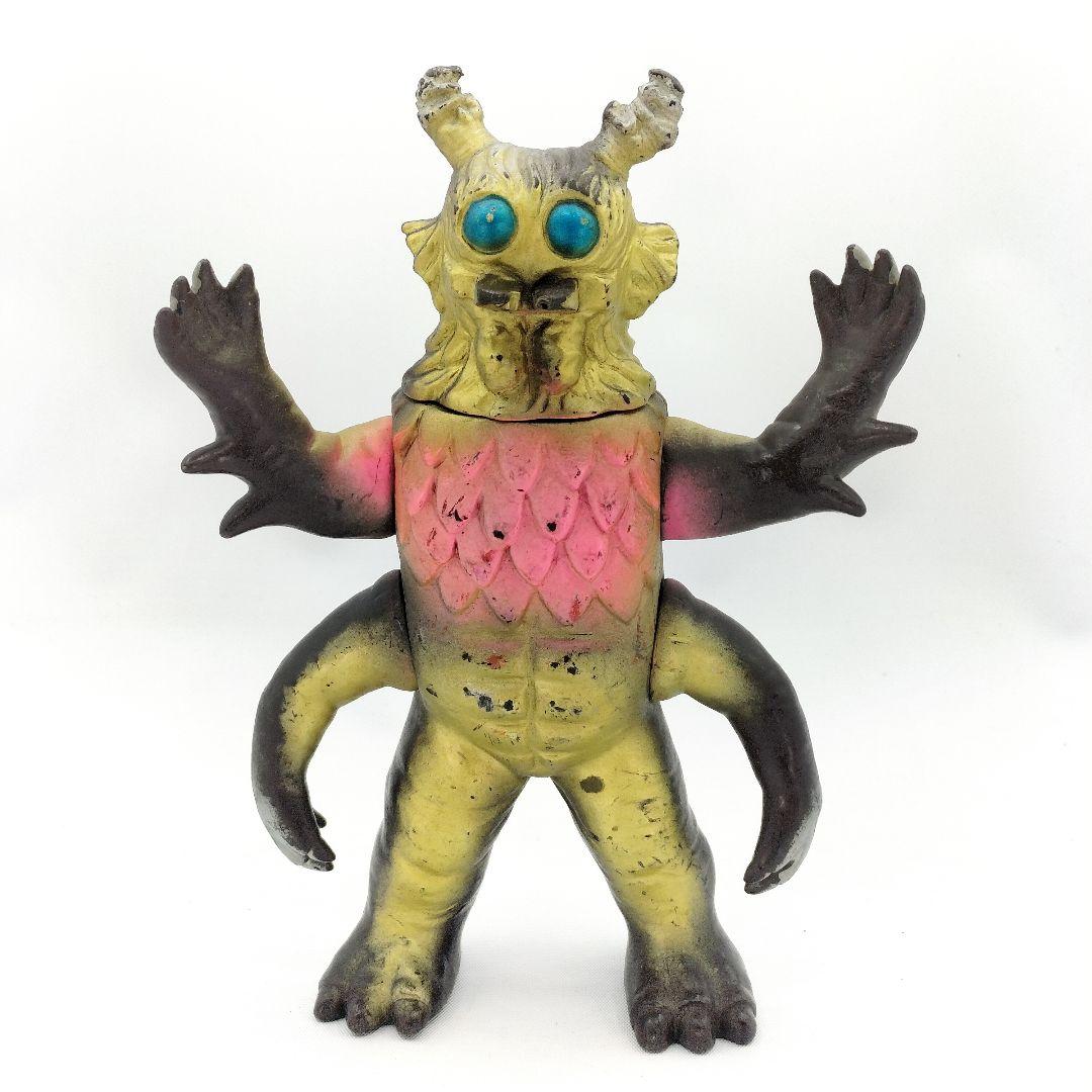 当時物 タカトクトイス メガロマン 黒星怪獣 ゴラン ソフビフィギュア 怪獣軍団