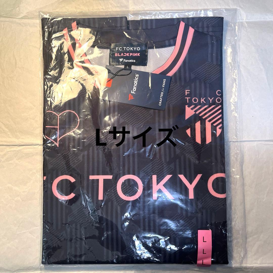 FC東京×BLACKPINK コンフィットTシャツ ブラック L