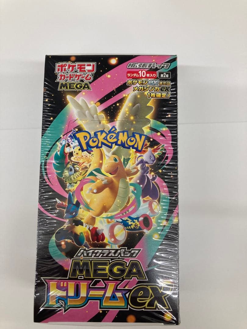 ポケモンカードゲーム MEGAドリームEX BOXシュリンク付