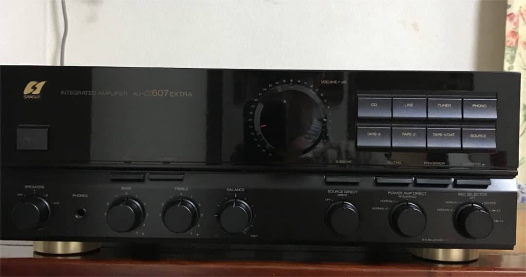 サンスイ ステレオプリメインアンプ AU-α607 EXTRA - アンプオンライン