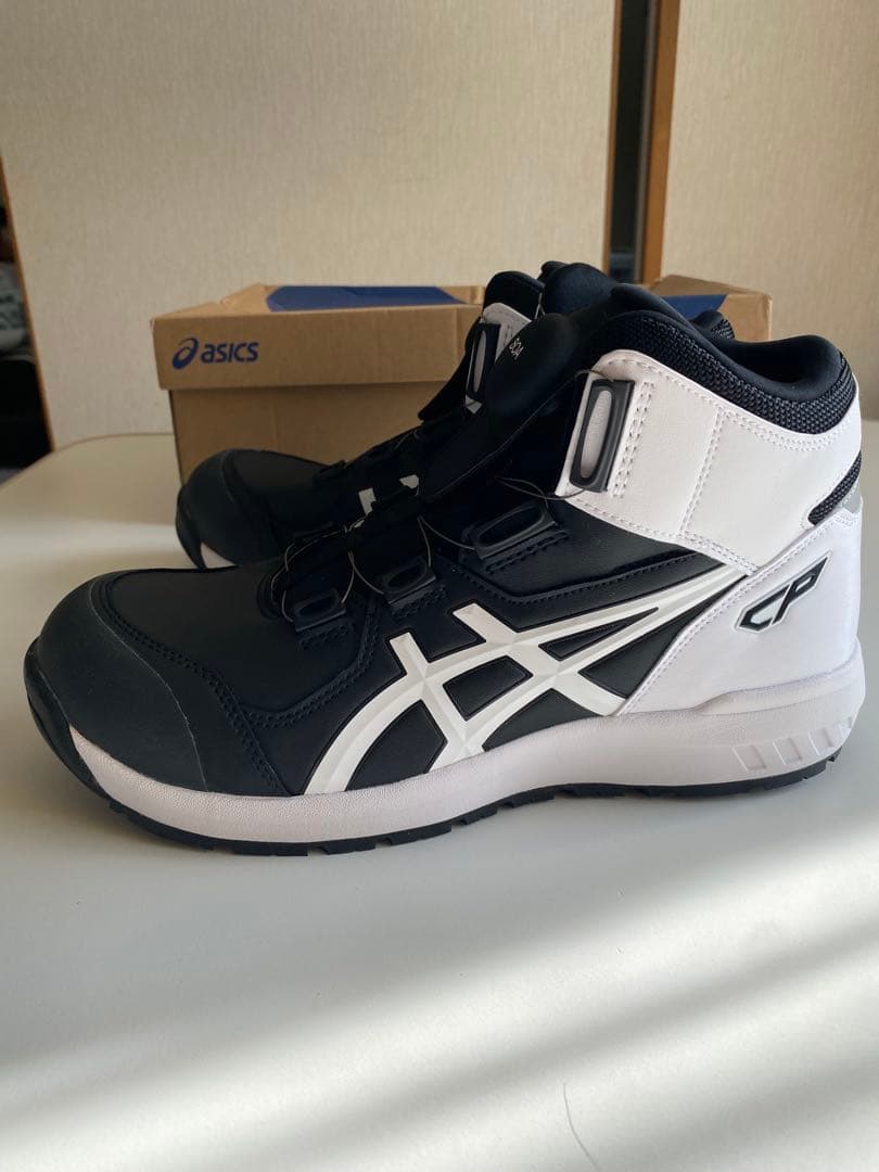 ASICS CP BOAシステム安全靴 ブラック/ホワイト