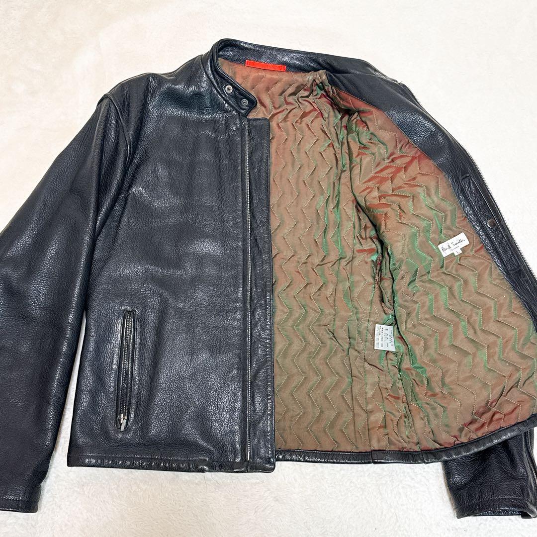 美品✨ポールスミス ライダース レザージャケット L 牛革 キルティング 黒 Paul Smith（ライダースジャケット）のフリマアイテム一覧