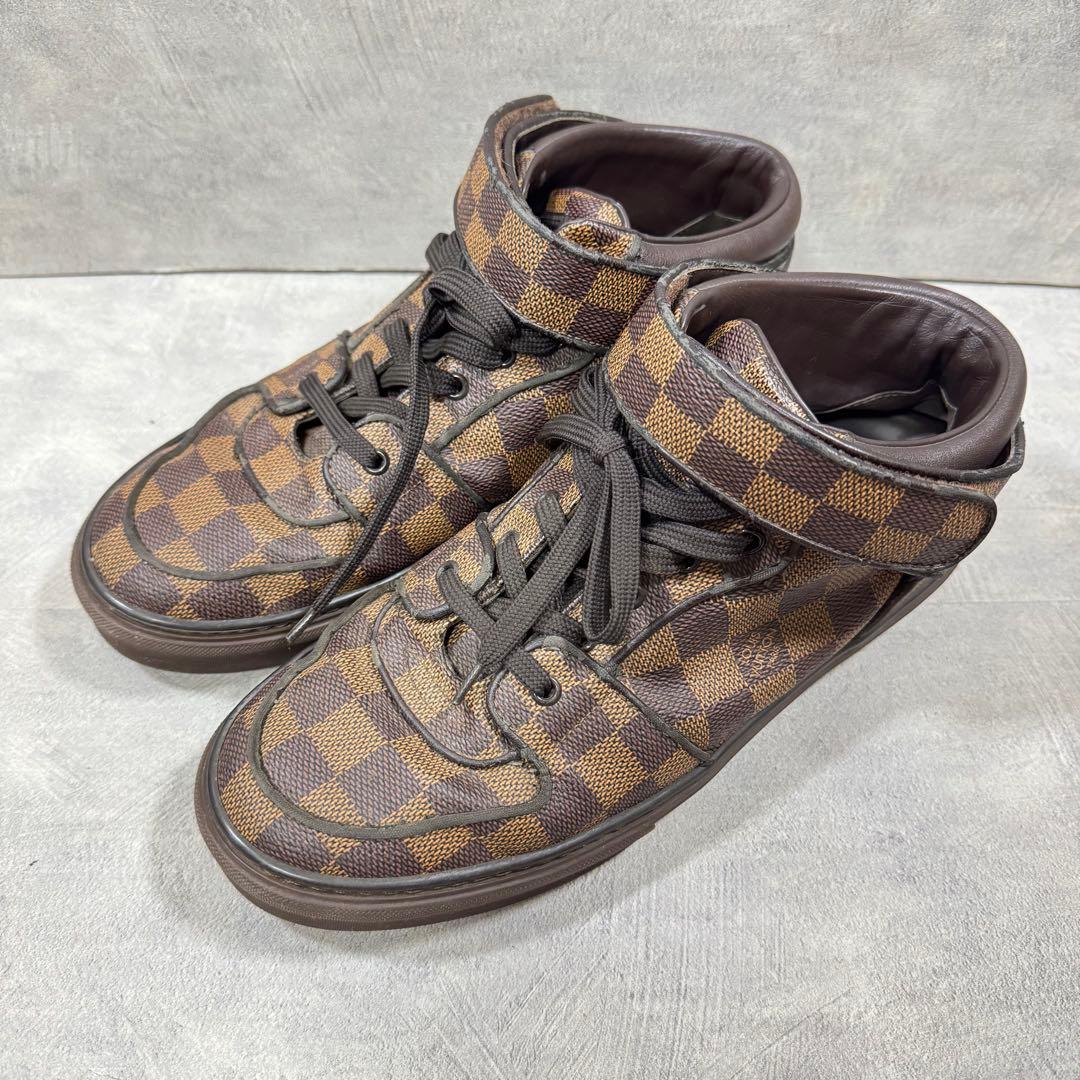 大特価✨️ルイヴィトン ハイカット スニーカー ダミエ メンズ 26.0/7