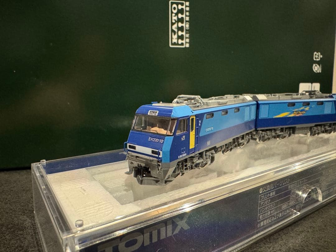 【美品】TOMIX JR EH200形電気機関車(新塗装) トミックス Nゲージ JR EH200形電気機関車(新塗装) 鉄道模型 7168