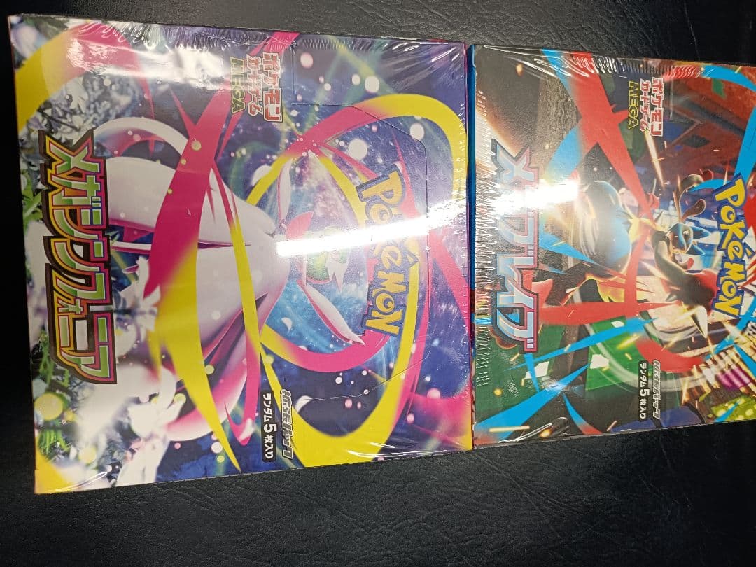 各1箱 ポケモンカード メガシンフォニア メガブレイブ box 新品未開封