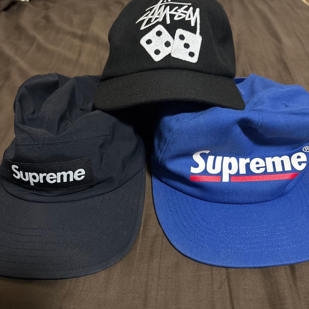 シュプリーム、ステューシーキャップセット