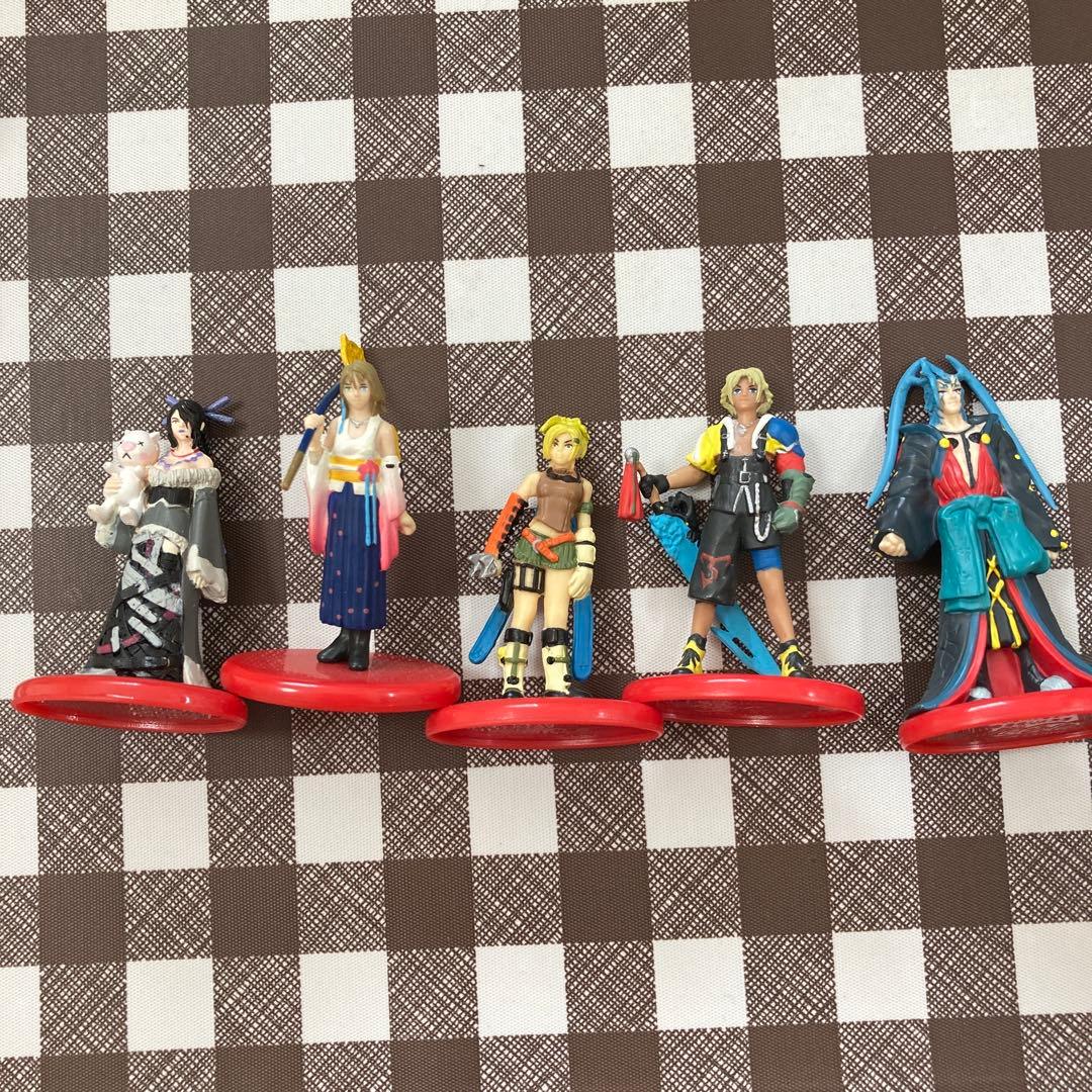 コカコーラ ファイナルファンタジーキャラクター 5体セット - メルカリ