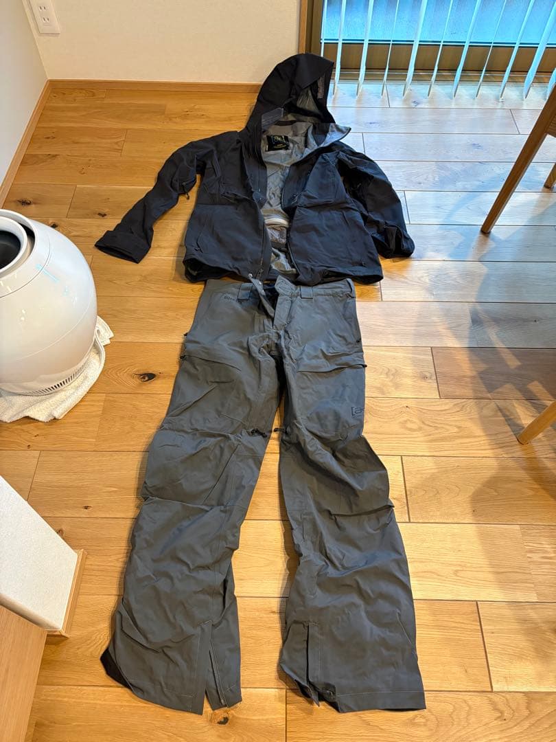 [ak] BURTON GORE-TEX スノーボードウェアセット M