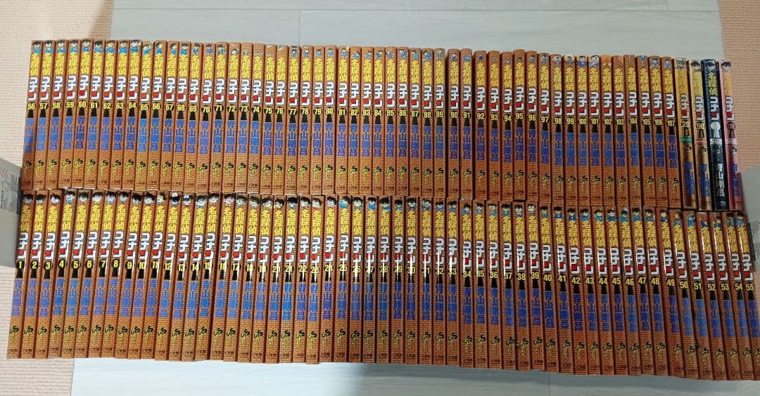 【状態良好】　名探偵コナン　1巻〜107巻　　既刊全巻　　関連本4冊