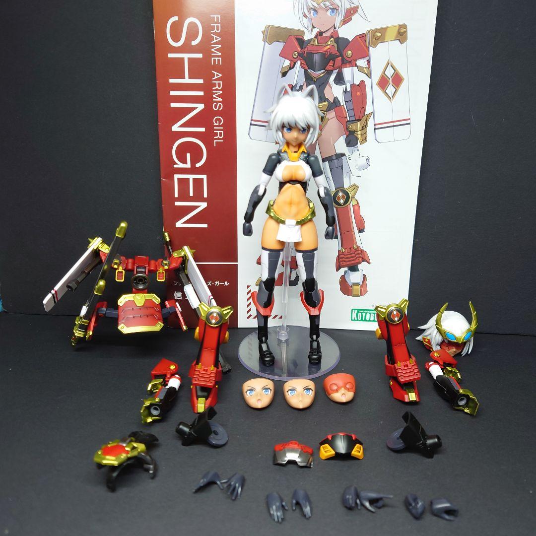 帆*ー様 フレームアームズ・ガール 信玄 塗装済み完成品 美プラ - メルカリ