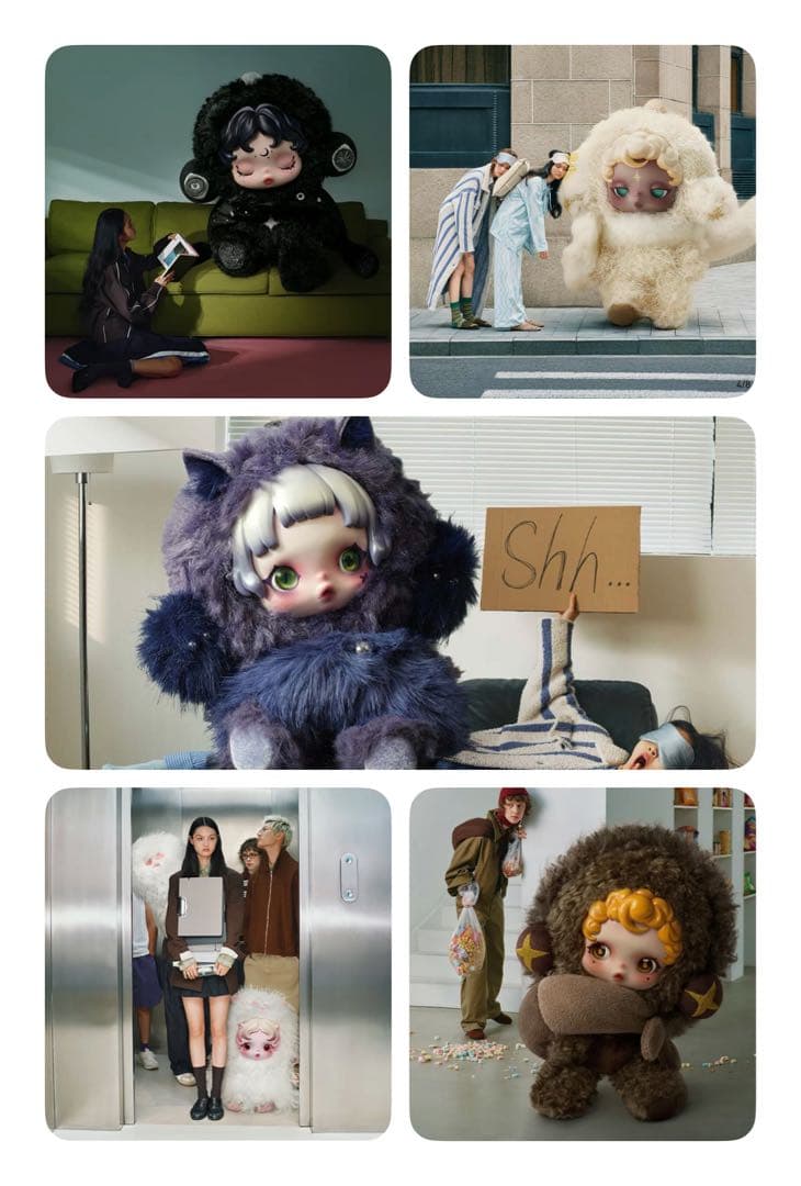 SMILY【新品】SKULLPANDA YouFoundMe! 5個セット