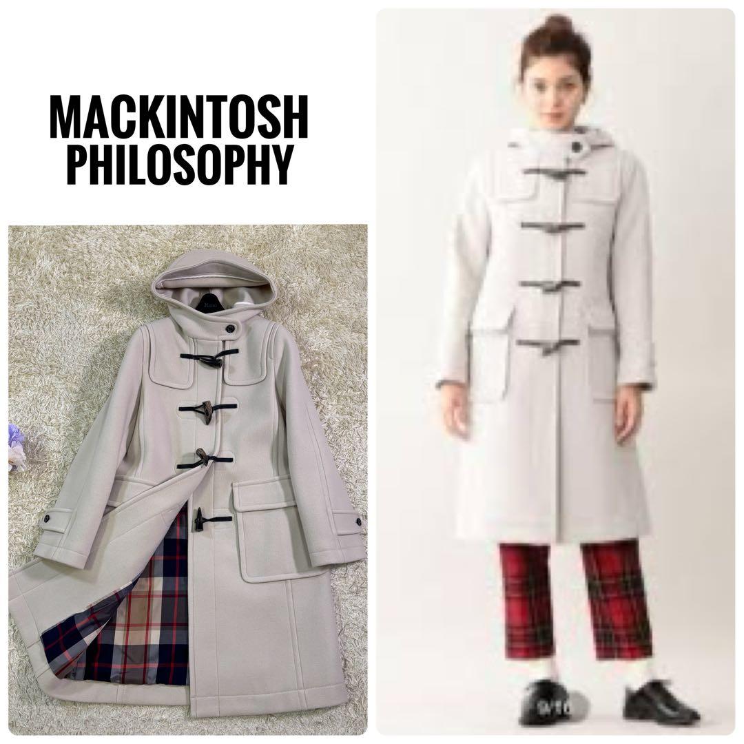 極美品✨　マッキントッシュ　ダッフルコート　アイボリー　ホワイト　ウール