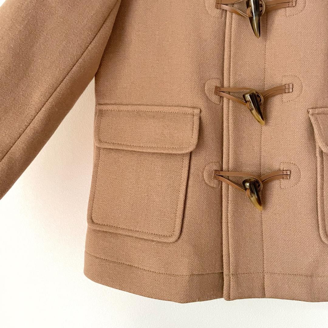 USED Ray BEAMS ショート ダッフルコート ベージュ サイズ1 - メルカリ