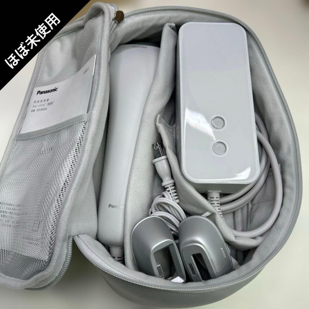 6782【美品】Panasonic 脱毛器 スムースエピ ES-WG0A-H