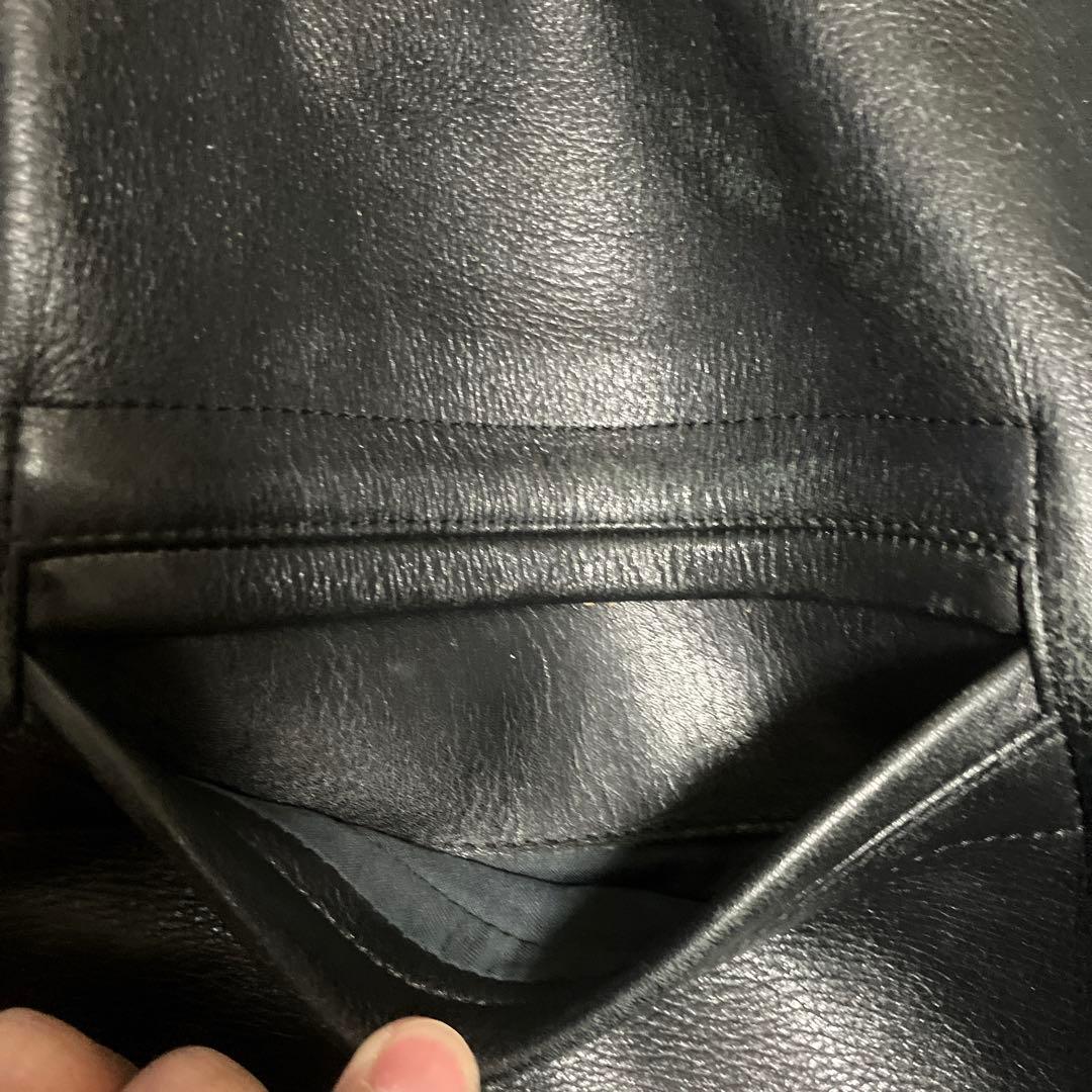 メイドインワールド Knot at All レザーカーコート ブラック M - メルカリ