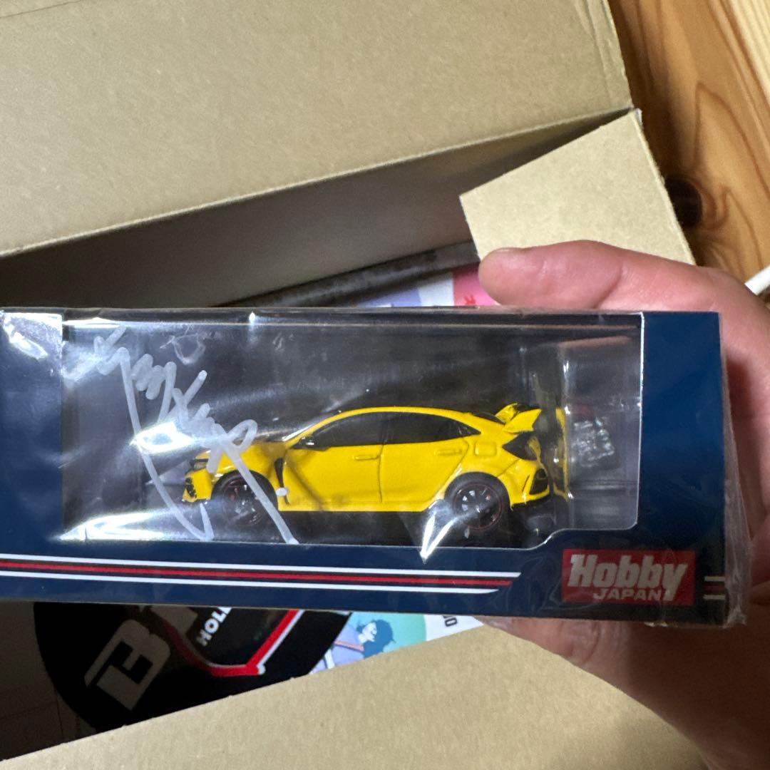土屋圭一サイン Civic Type R (FK8) 2020 限定版 ミニカー
