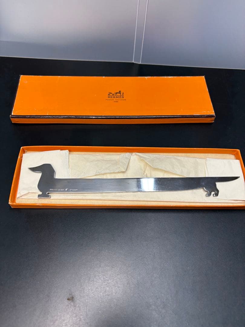 エルメス ペーパーナイフ ヴィンテージ ダックスフンド HERMES - メルカリ