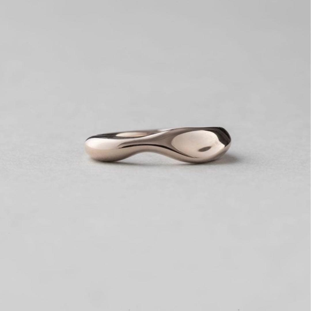 ete リング　ロウ　9号 ete（エテ） 指輪 リング 「ロウ」 ダブルライン リング レディース