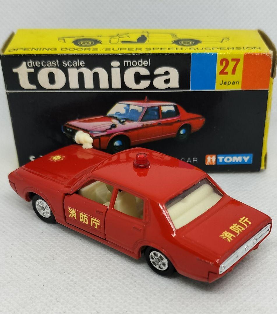 《黒箱トミカ27-2-1》クラウンファイヤーチーフ【入手難易度 C】１Eホイール
