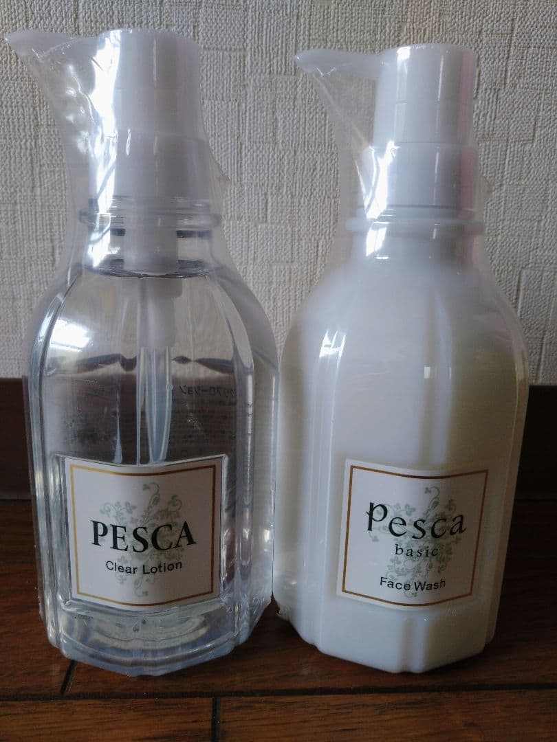 新品【ペスカ】 クリアローション & フェイスウォッシュ 500ml セット