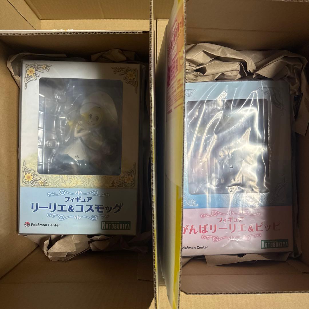 新品未開封　フィギュア がんばリーリエ&ピッピ リーリエ&コスモッグ 各1個 ポケモン』大好評の「リーリエ＆コスモッグ」「がんばリーリエ&ピッピ