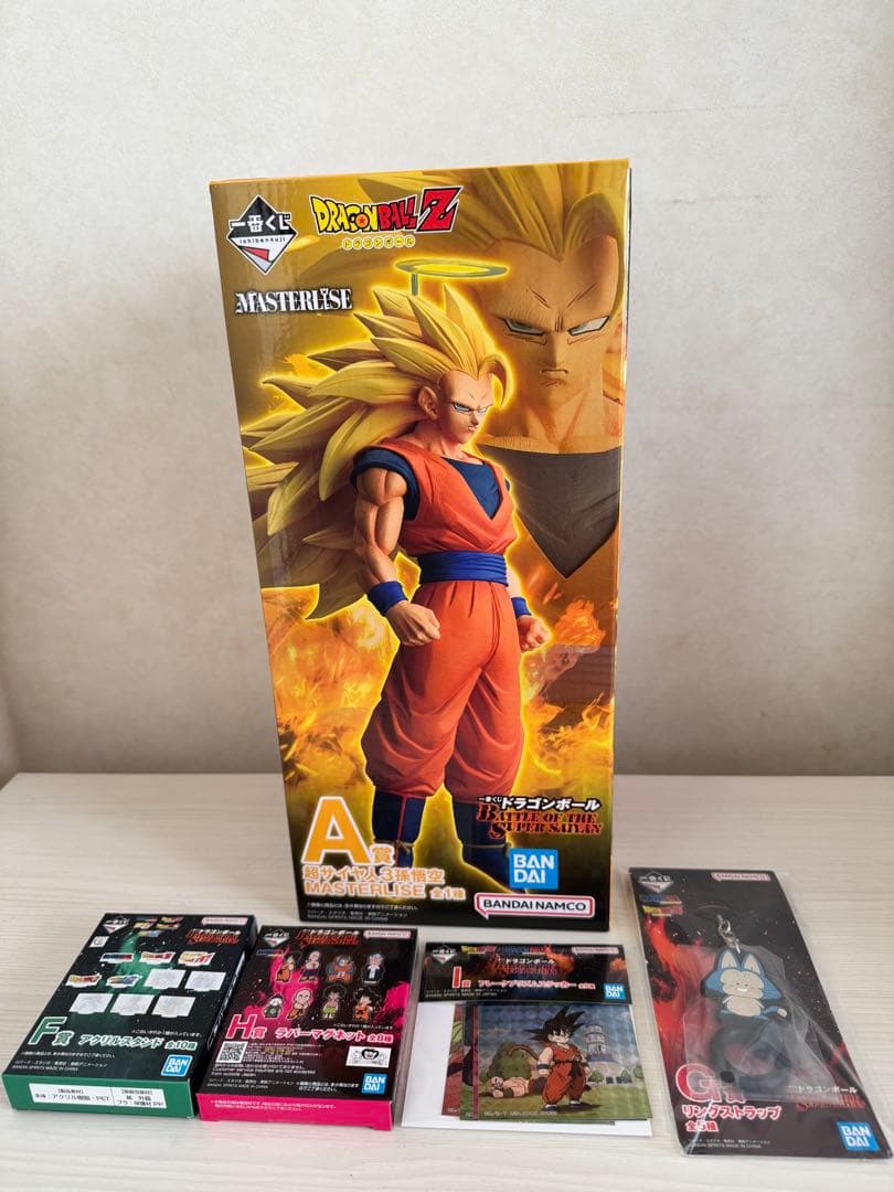 一番くじ ドラゴンボール A賞 超サイヤ人3孫悟空 フィギュア　おまけ付き