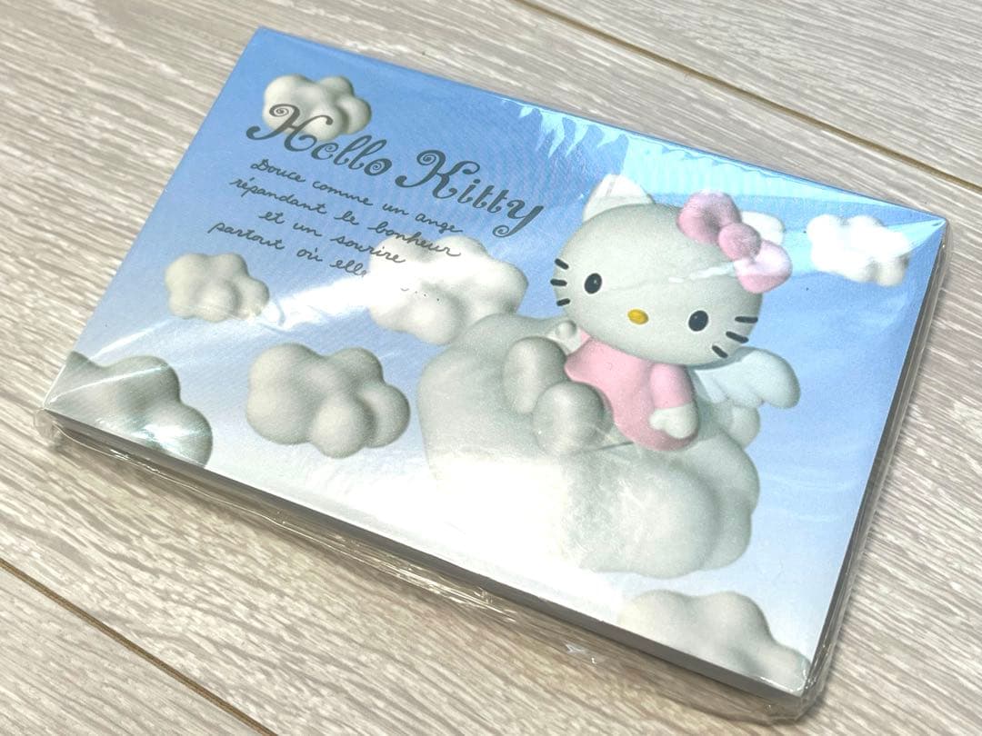 ☆新品・激レア☆海外限定☆エンジェル　ハローキティ　サンリオ　平成レトロ　メモ帳