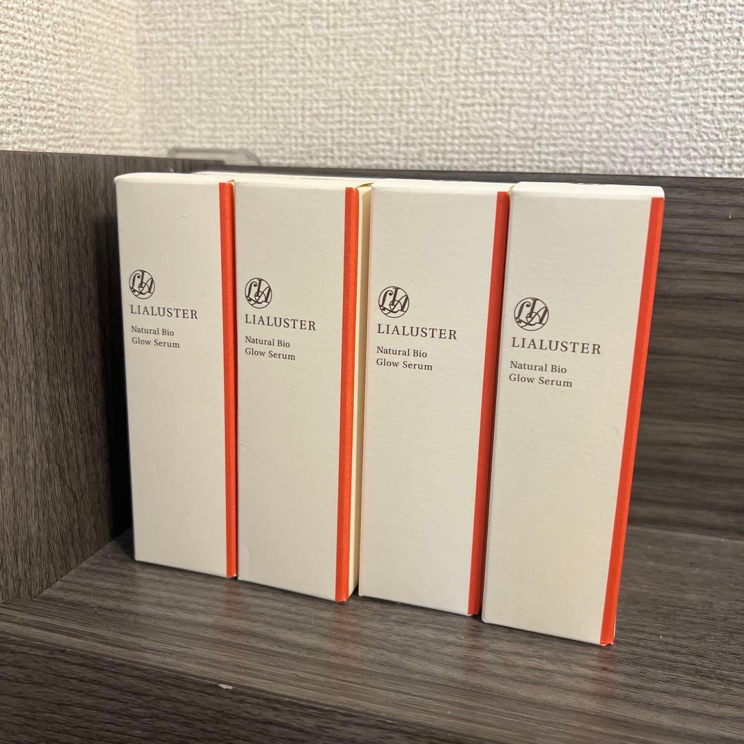 【未開封 美品】リアラスター　ナチュラルビオ グロウセラム　27ml 4個