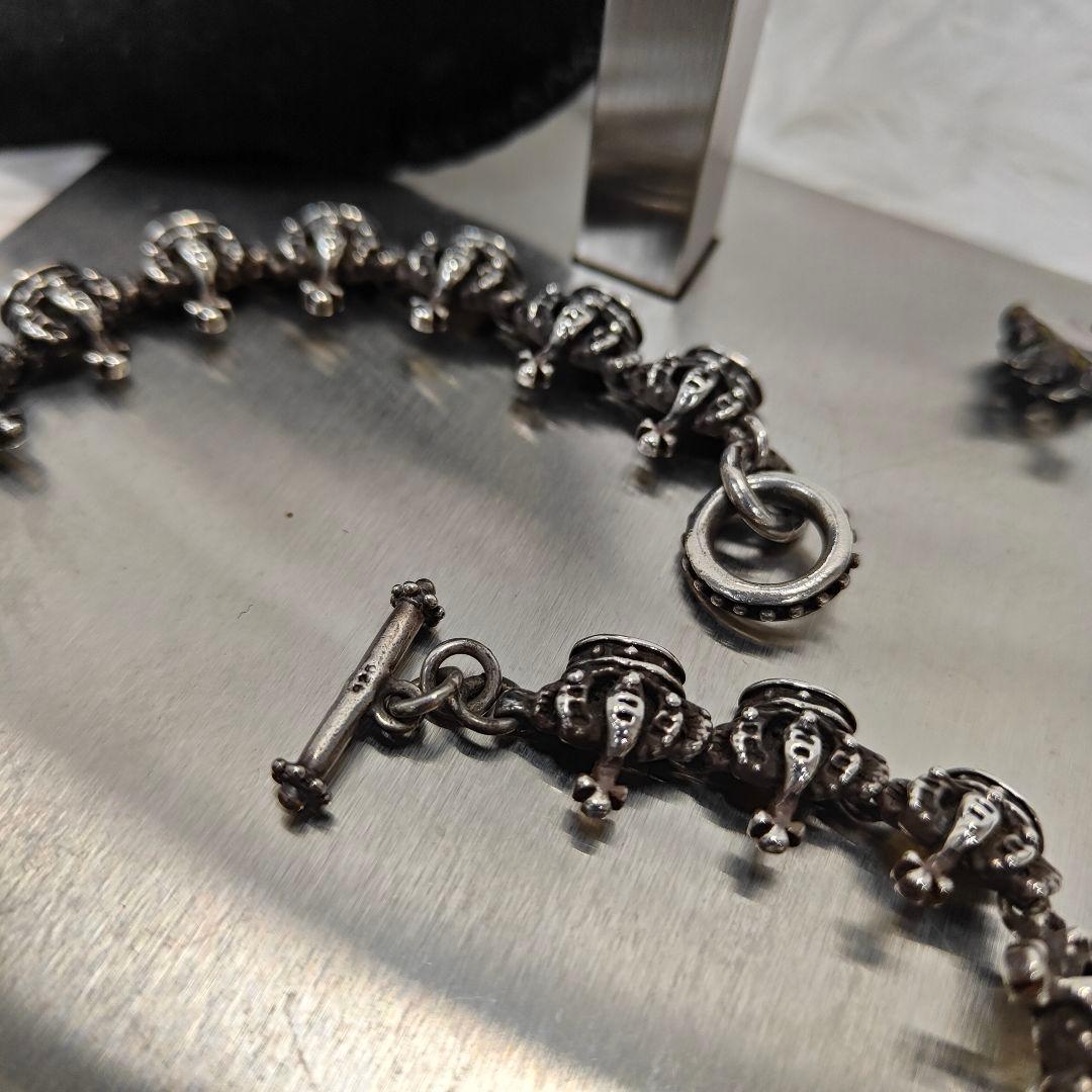 極上レア品 Royal Order クラウン シルバーブレスレット 925 - メルカリ