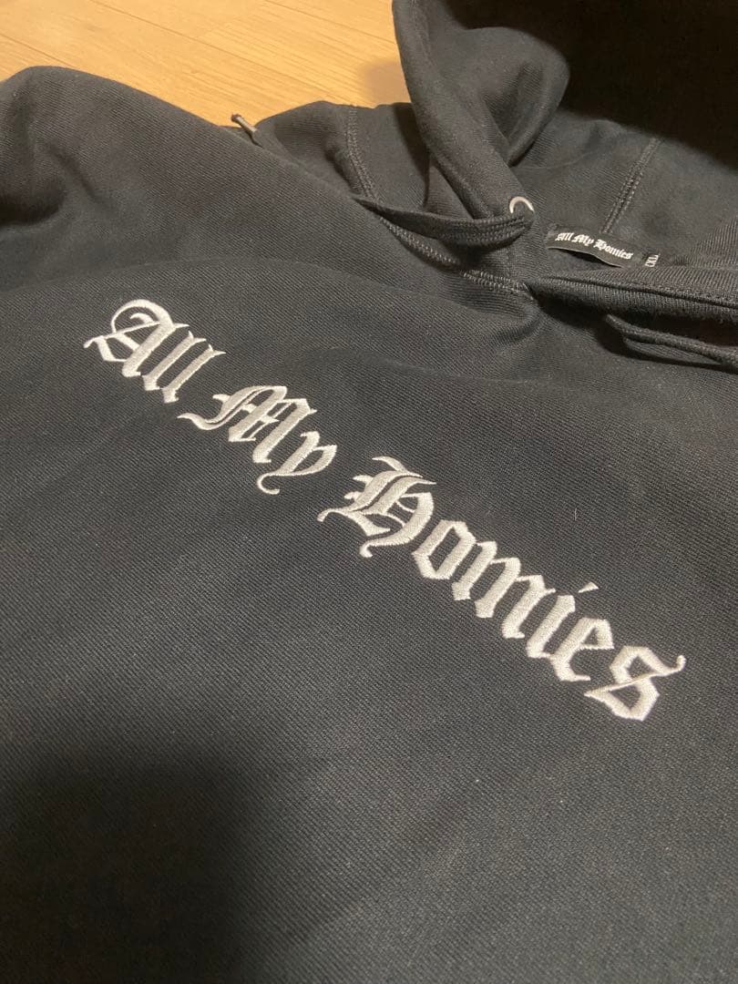 All My Homies ブラックパーカー ZORN - メルカリ