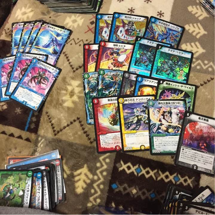 デュエマ 画像4枚 引退 ノーマルなど