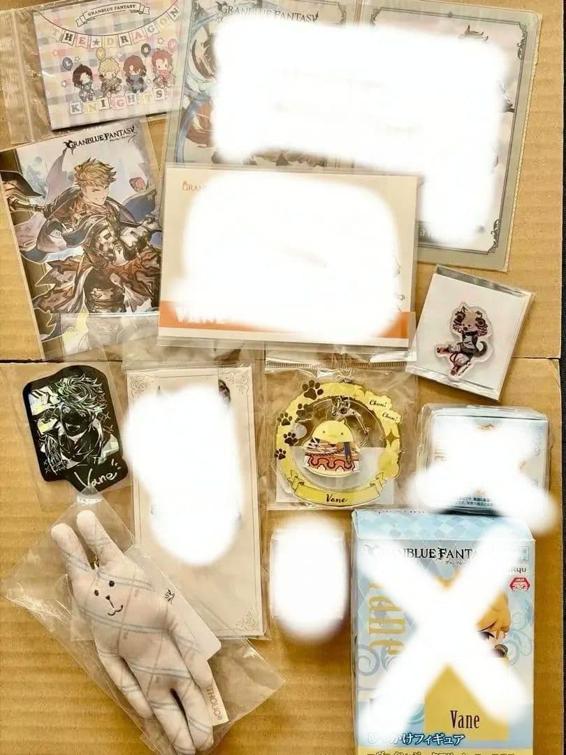 【バラ売り可】グラブル ヴェイン ひっかけフィギュア アクリルステッカーなど