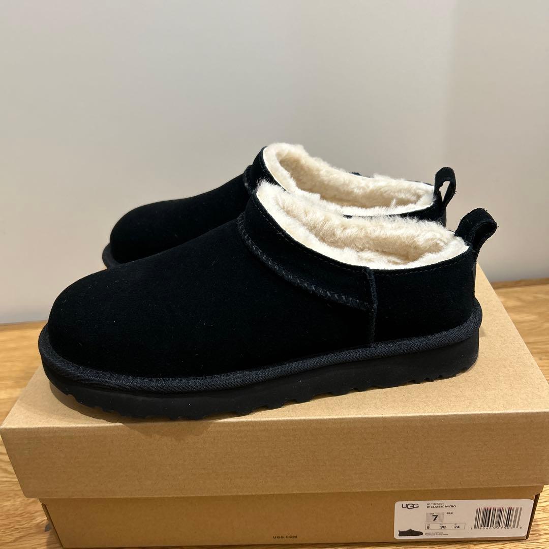 UGG / Classic Micro クラシックマイクロ ブーツ 24cm UGG Australia（アグオーストラリア） ブーツ 「UGG」クラシック