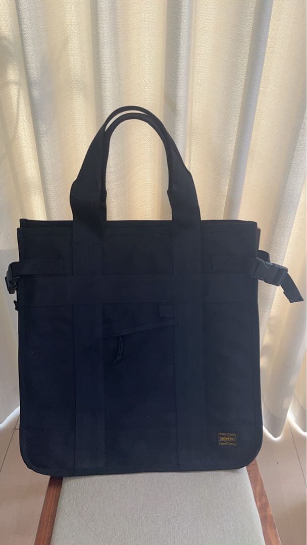 PORTER ✖️FAT ブラックトートバッグ
