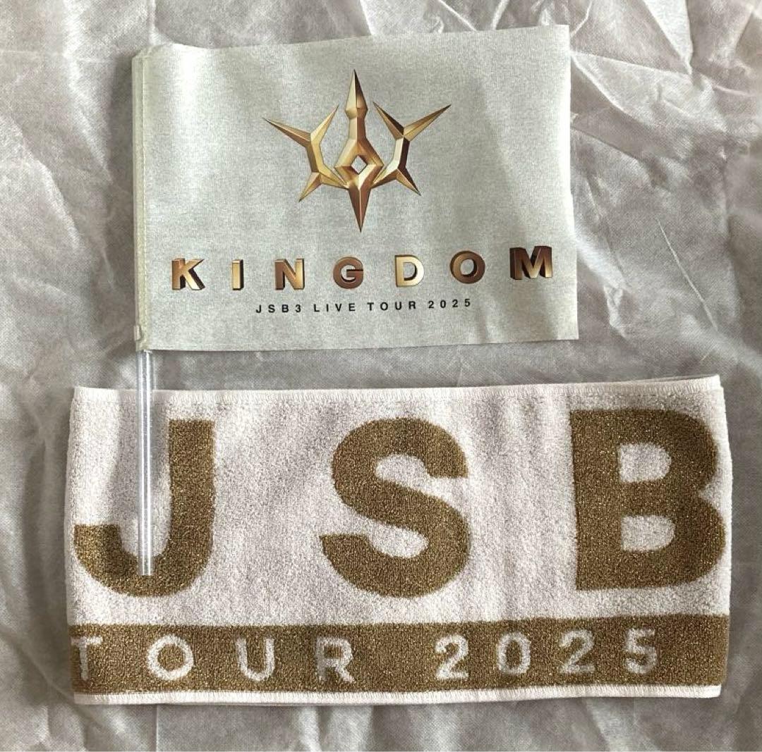 三代目JSB KINGDOM マフラータオル フラッグ 2025 ライブ ツアー