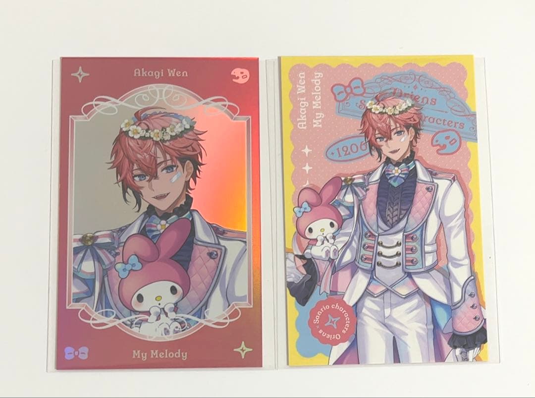 Oriens×サンリオキャラクターズ ランダムフォト風カード 赤城ウェン