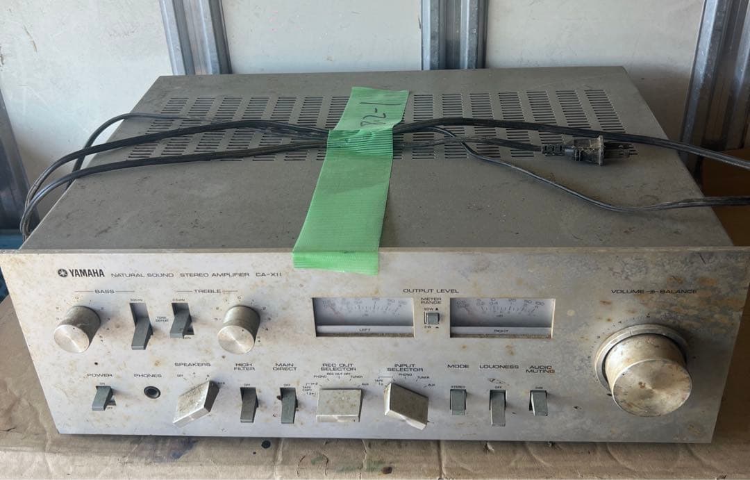 yamaha ca-x11 プリメインアンプ未確認