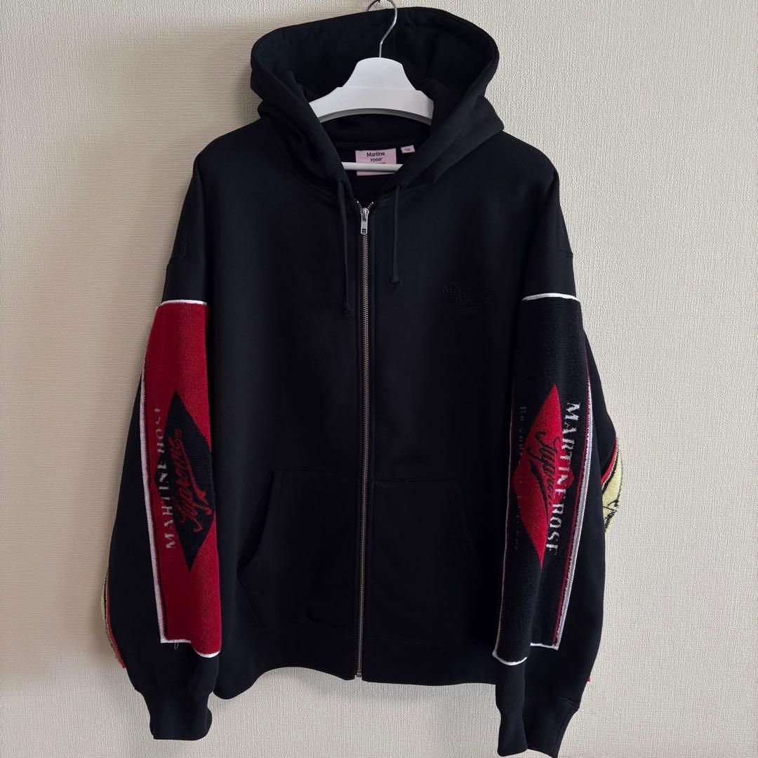 トップス Supreme Martine Rose Towel Zip Up Hoodie