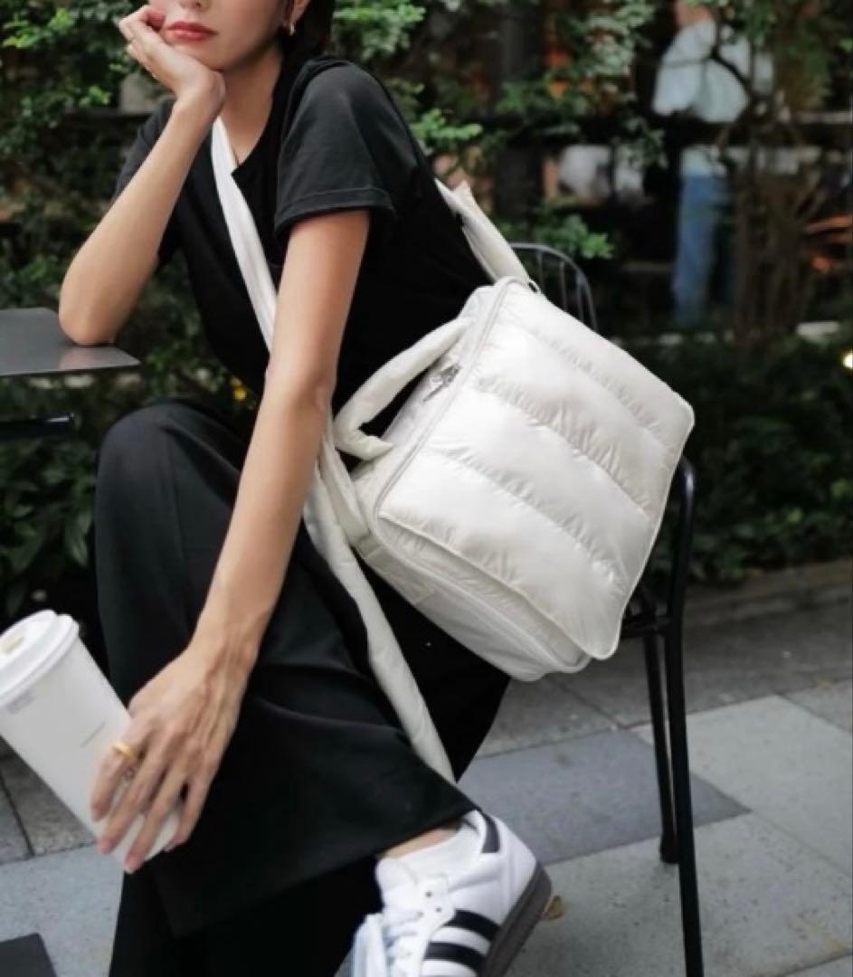 新品未使用　カラン　calin マザーズバッグ　ホワイト