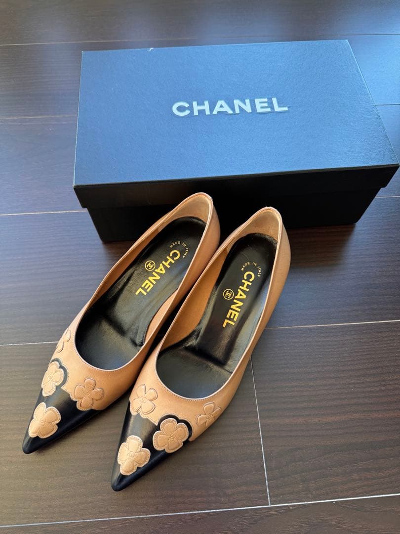 【新品・未使用品】★CHANEL★シャネル★ローヒール 36★ CHANEL（シャネル） ローファー モカシン ココマーク チャーム レザー