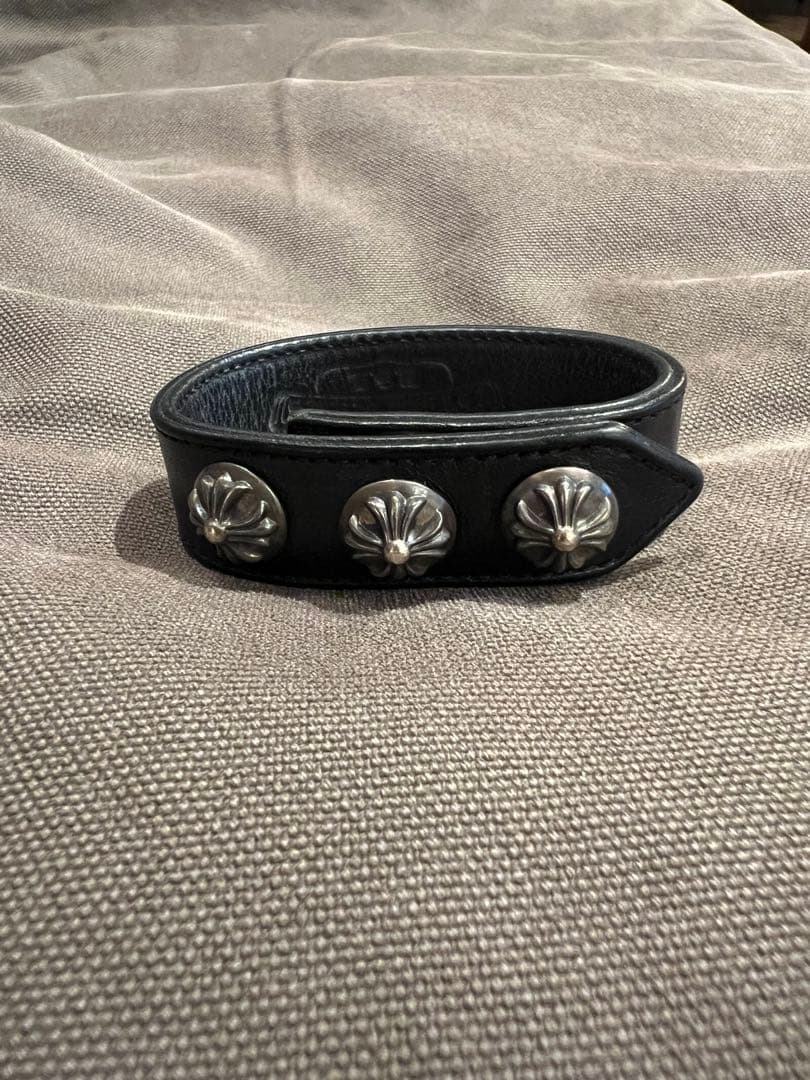 クロムハーツ　クロスボール　ブレスレット3ボタン2スナップブレスレット