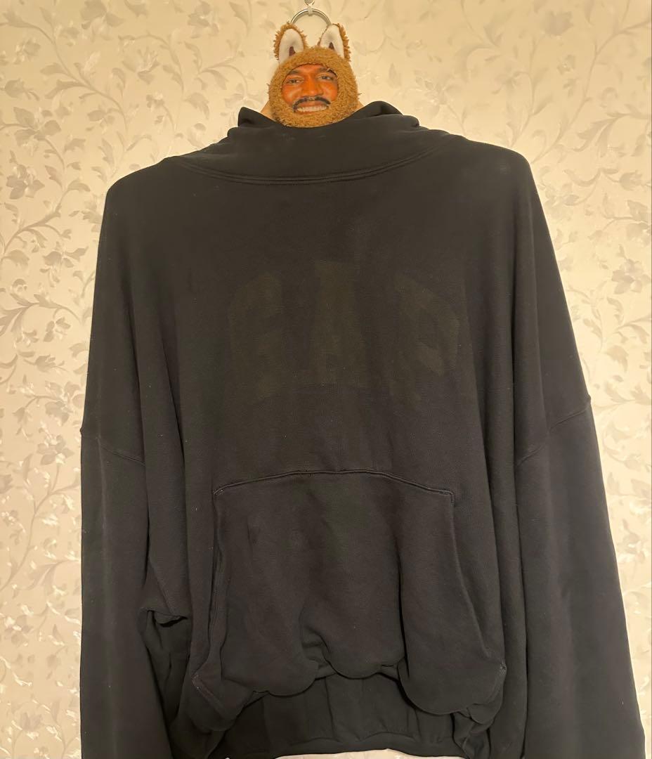 YEEZY x GAP x BALENCIAGA Doveフーディ ブラック Yeezy Gap By Balenciaga】Dove Hoodie Washed Black / 追跡付 (YEEZY